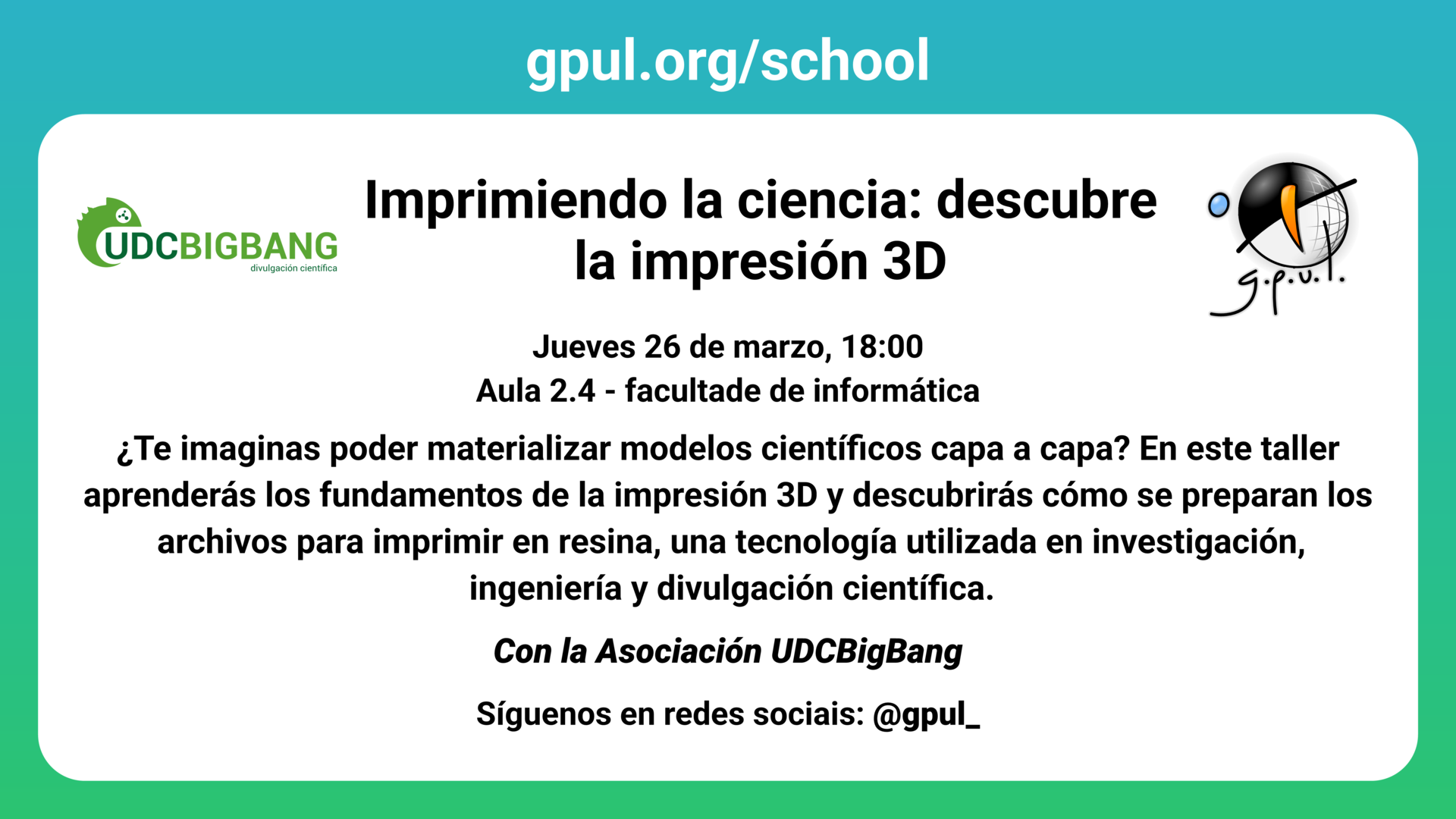 Imprimiendo la ciencia: descubre la impresión 3D